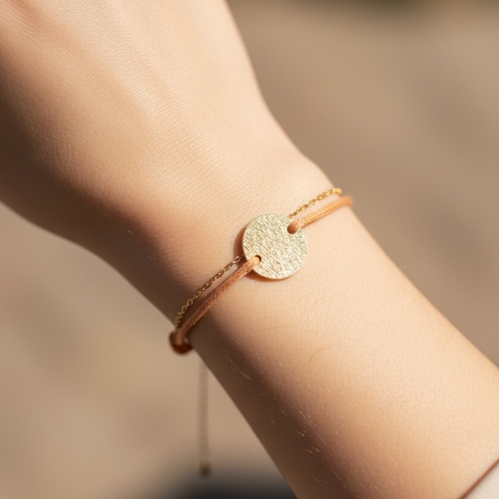 B1G1 Free Elegant Gold Circle Bracelet